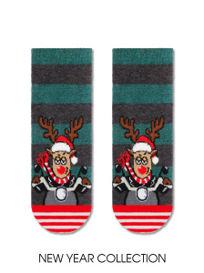 НОСКИ мужские НОВОГОДНИЕ (укороченные), 27-29 НОСКИ мужские НОВОГОДНИЕ (укороченные), 27-29
