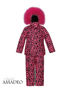 Комплект Розовый леопард