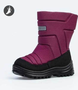 Сапожки шк. комбинир.зим.