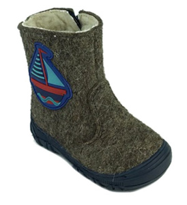Валенки для мальчика Кораблик