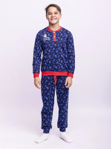 Пижама (футболка дл.рукав,брюки)