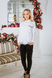 Футболка с ДР (Поло) для девочки