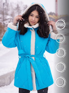 Куртка (зима -35) для девочки Влада