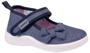 Туфли текстильные для девочки