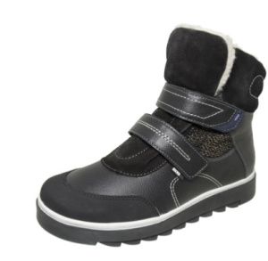 Ботинки зим.школьн., хром