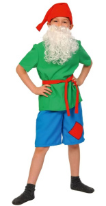 Гном Добряк (колпак,шорты,рубаха,пояс,борода)