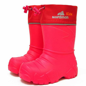 Сапоги школьные утепленные манжетой kids ЭВА