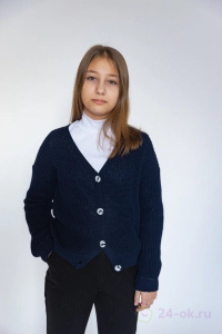Кардиган оверсайз для девочки