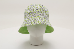 Панама детская, двухцветная Hello-2