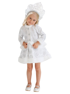 Малышка Снегурочка (платье, кокошник)