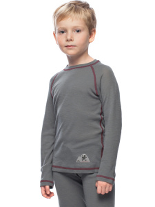 Футболка дл.рукав MERINO WOOL KIDS U SLEEVE