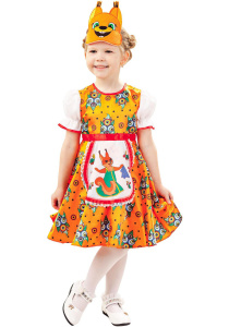 Белочка Анфиса (платье, маска)