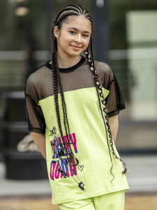 Футболка кор.рукав для девочки