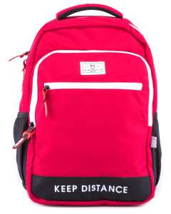 Рюкзак школьный, красный 43